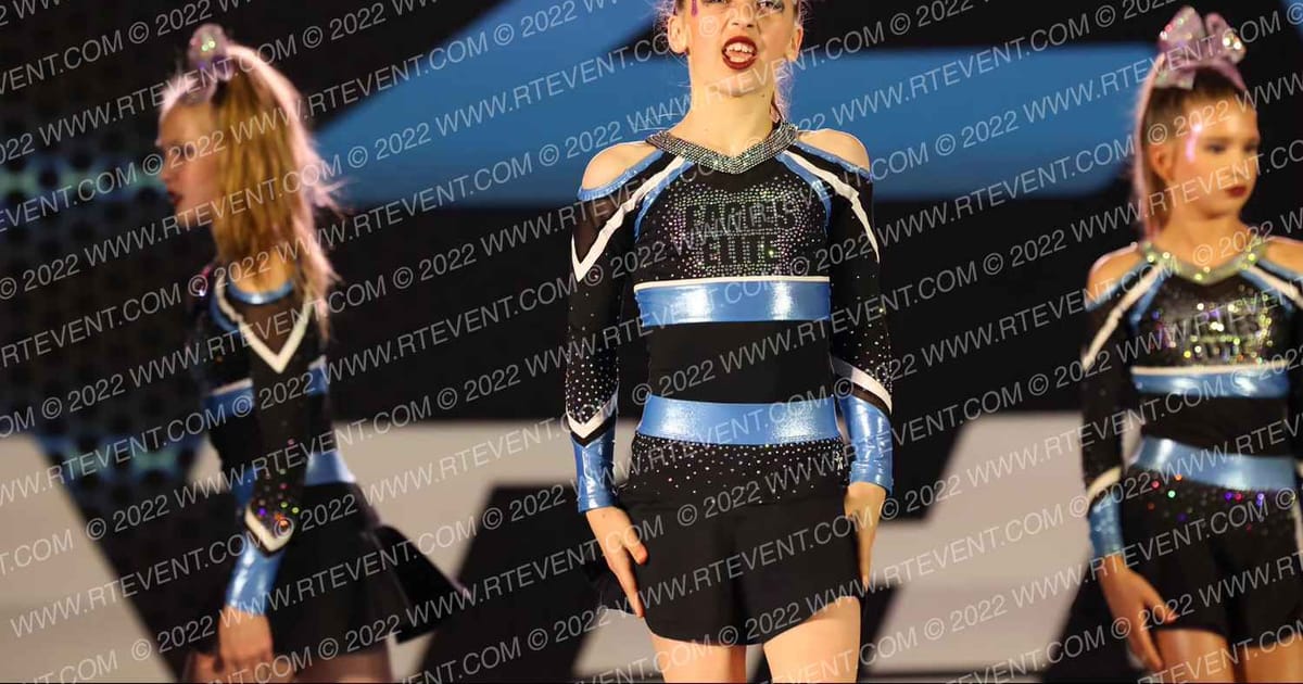Eagles Elite Cheerleading Smoke · Athletic Championships Atlanta Nationals FIXED