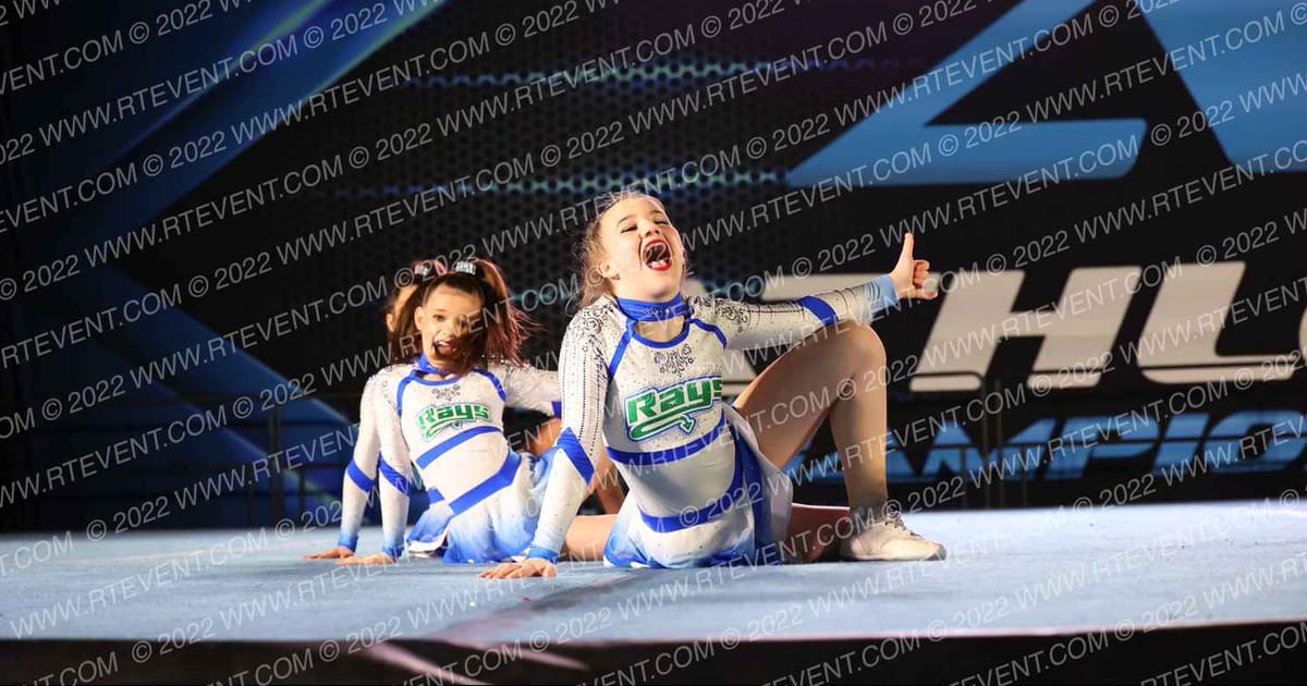 The Stingray Allstars Rose Gold · Athletic Championships Atlanta Nationals FIXED