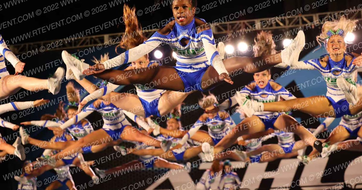The Stingray Allstars Green · Athletic Championships Atlanta Nationals FIXED
