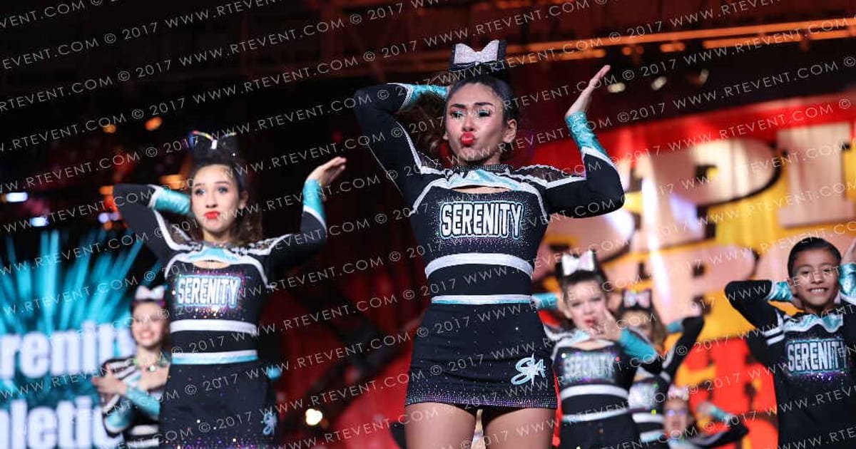 Serenity Athletics GLITZ · Spirit Sports Palm Springs Grand Nationals