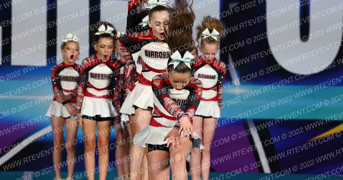Airborne Elite All Stars Fly Girls · CHEERSPORT Toms River Classic