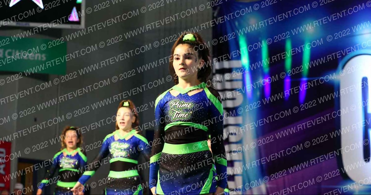 Prime Time All Stars Junior Lime · CHEERSPORT Toms River Classic