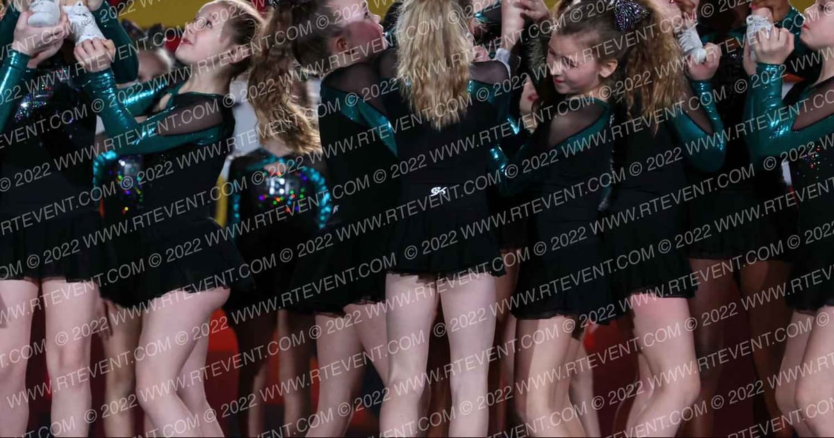 Prestige Cheer Athletics Starburst · Hooray for Hollywood