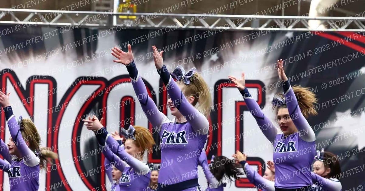 PKR Cheer Club Purple Rain · Encore Pittsburgh Showdown