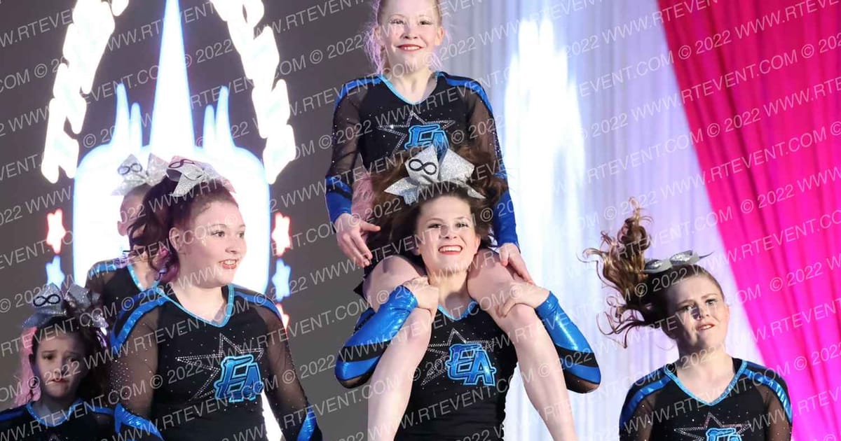 Elyte Tumbling and Cheer Infinity · American Celebration