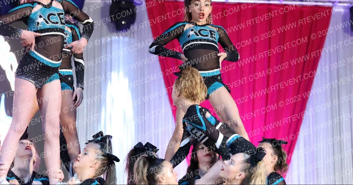 Ace All Star Cheer Black Ops · American Celebration