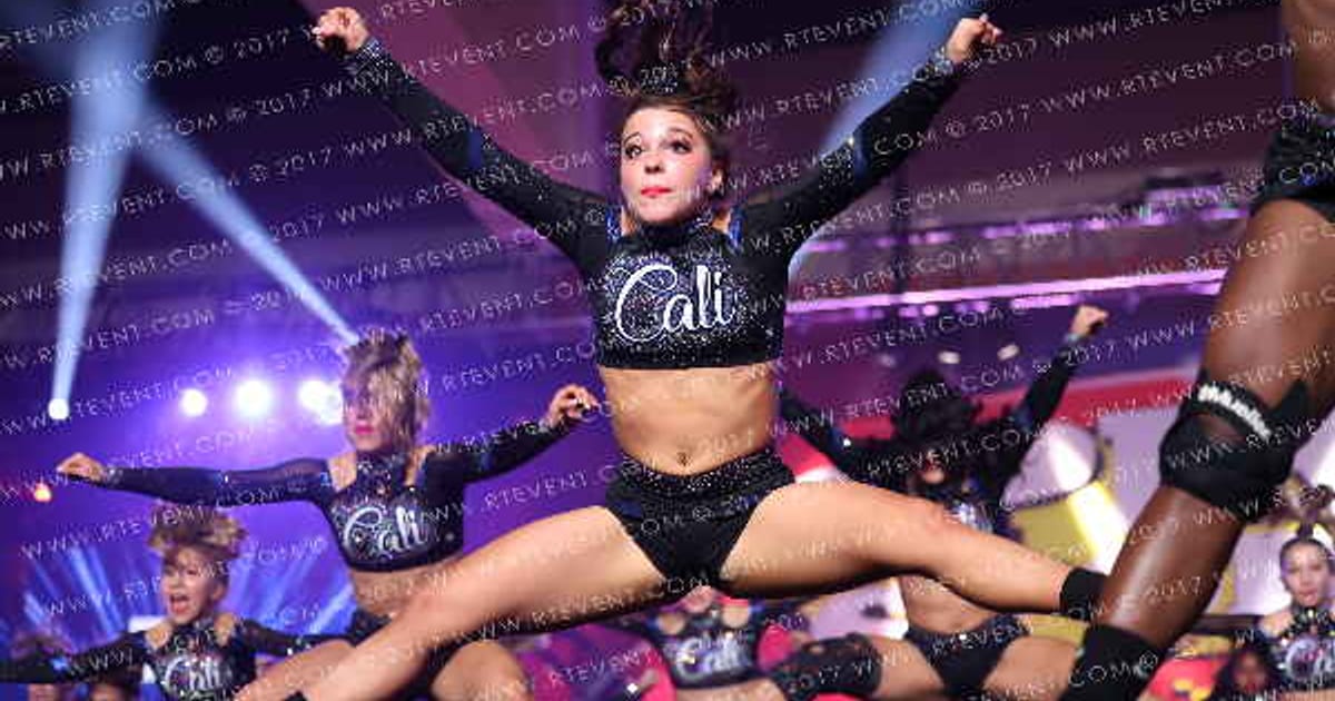 The California All Stars- San Marcos CoverGirls · Spirit Sports Palm Springs Grand Nationals