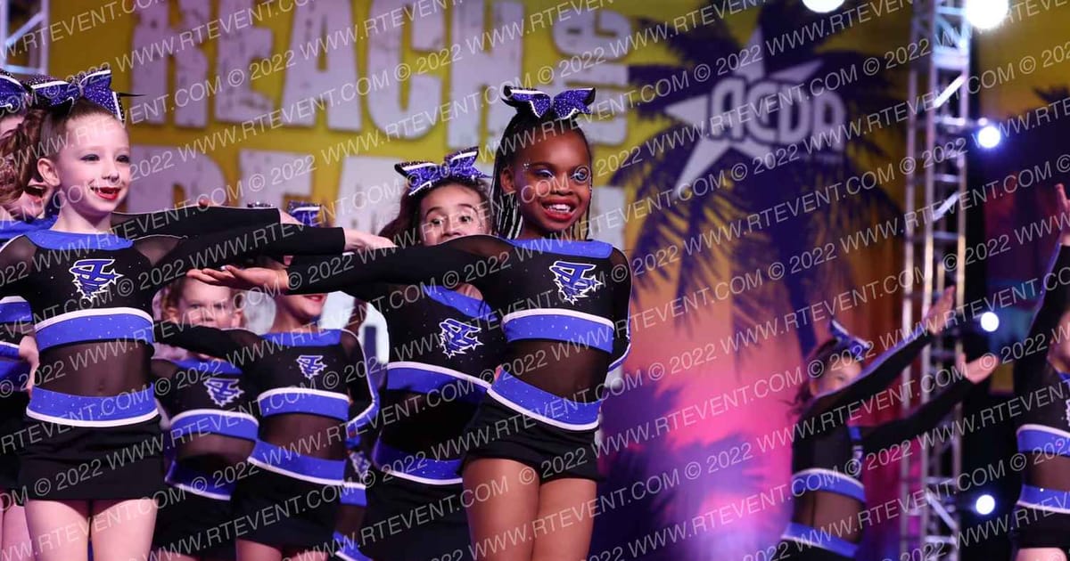 Maryland Twisters Flurries · ACDA Reach the Beach Grand Nationals AllStar DIDII USE
