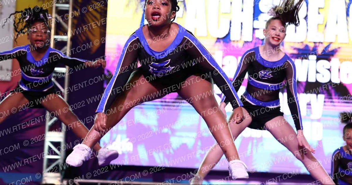Maryland Twisters Salisbury Thunder · ACDA Reach the Beach Grand Nationals AllStar DIDII USE