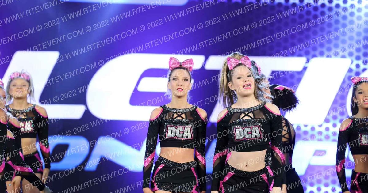 DCA Cheer and Tumbling Black Diamonds · Athletic Championship Houston Nationals DI DII