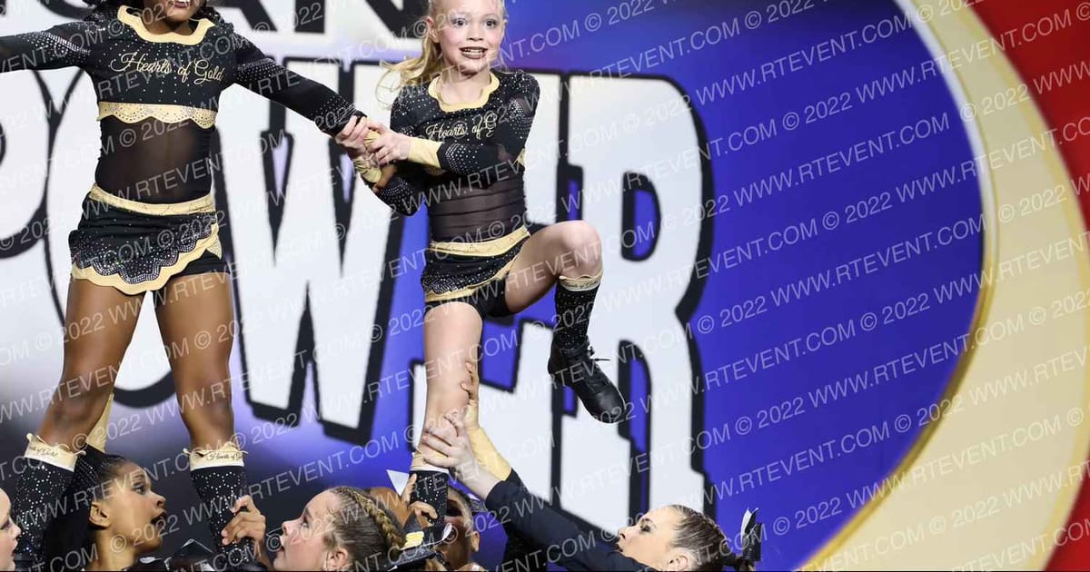 8 Count Cheer Academy Hearts of Gold · Cheer Power Grand Nationals USE