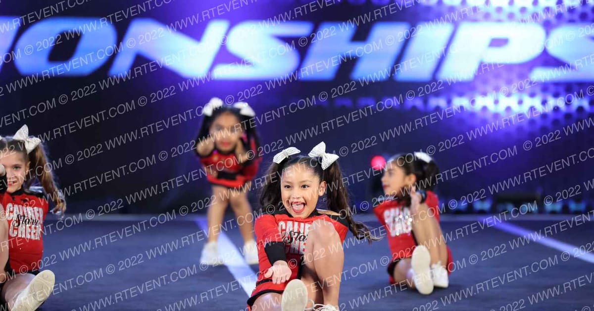 Caliber Cheer Starz Little Dippers · Athletic Championship Houston Nationals DI DII