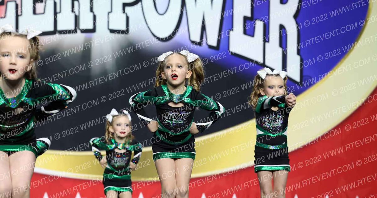 Legacy Xtreme All Stars TINY TIGERS · Cheer Power Grand Nationals USE
