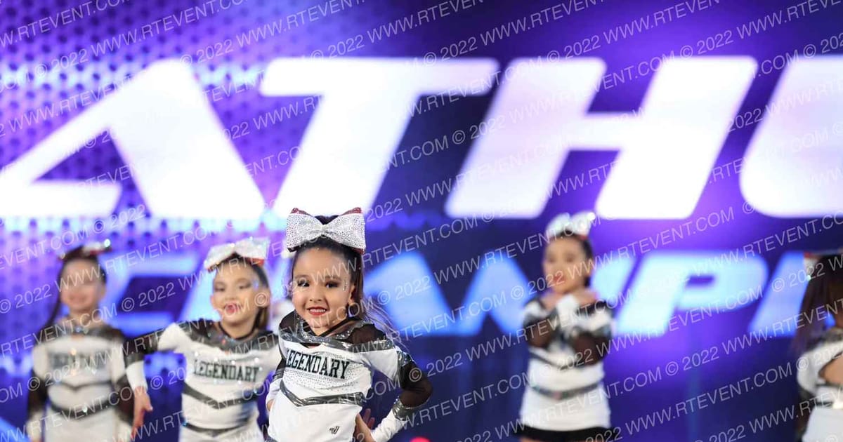 Legendary Cheer Elite Sassy Flames · Athletic Championship Houston Nationals DI DII