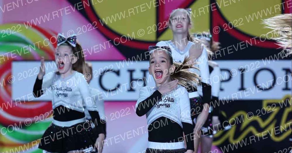 South Hills Synergy Dynamite · Oh How Sweet it is Cheer and Dance Spectacular