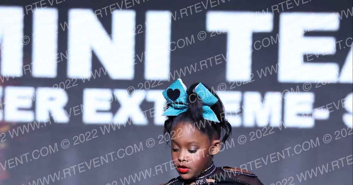 Cheer Extreme- Salem Mini Teal · Gold Rush Charlotte