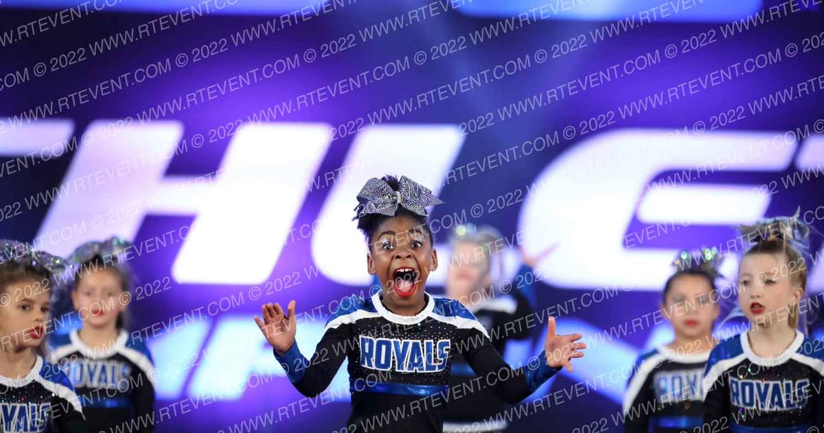 Texas Royals Cheer Titanium · Athletic Championship Houston Nationals DI DII