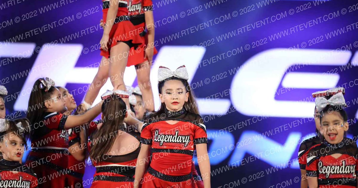Legendary Cheer Elite Dark Phoenix · Athletic Championship Houston Nationals DI DII