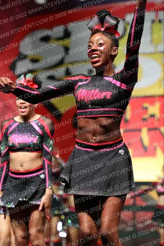 Miller's Cheer Stars Black Out