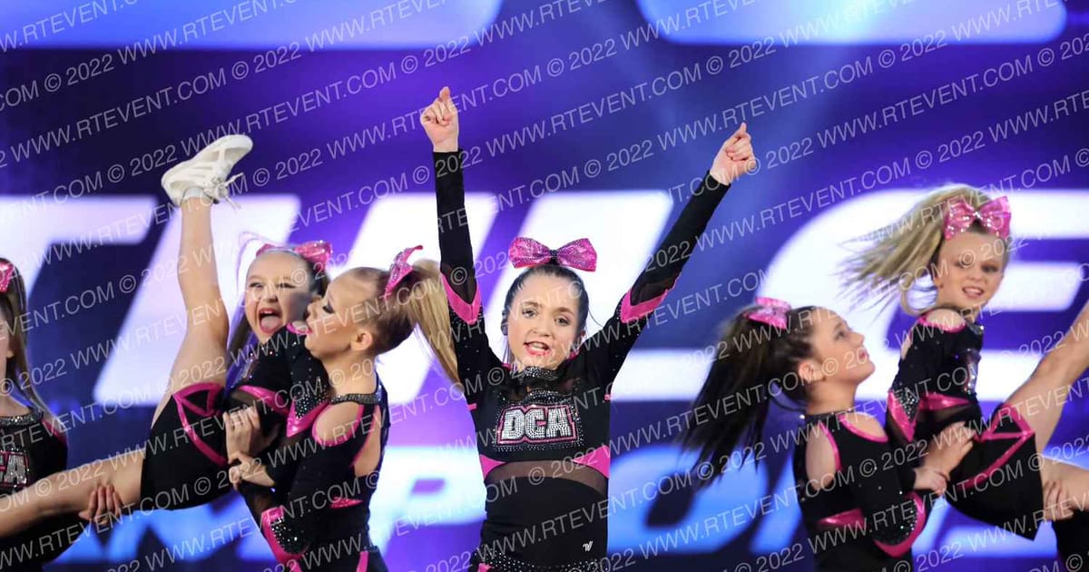 DCA Cheer and Tumbling White Diamonds · Athletic Championship Houston Nationals DI DII