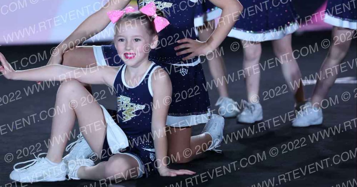 TGS Shocks All-Stars Tiny Tornadoes · Oh How Sweet it is Cheer and Dance Spectacular