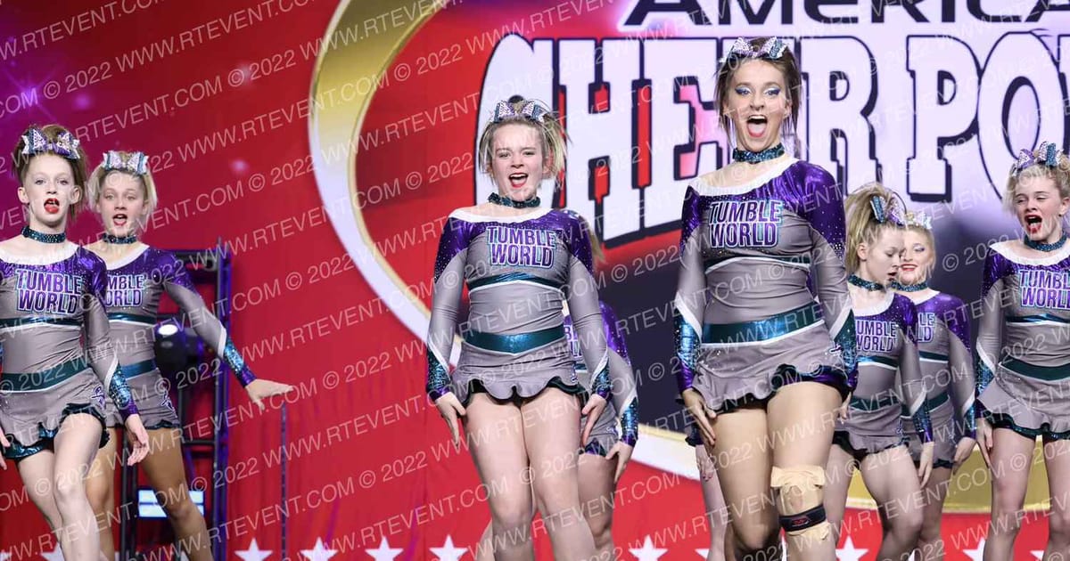 Tumble World Dream Fire from Heaven · Cheer Power Grand Nationals USE