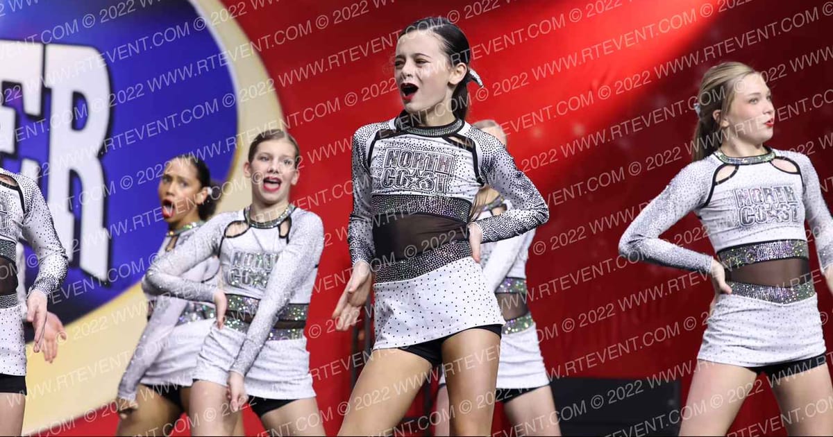 North Coast All Stars FOXTROT · Cheer Power Grand Nationals USE