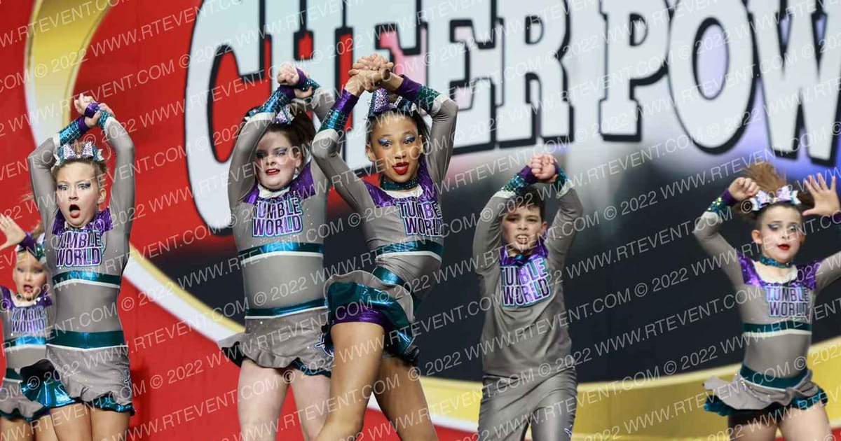 Tumble World Dream Silver Lining · Cheer Power Grand Nationals USE