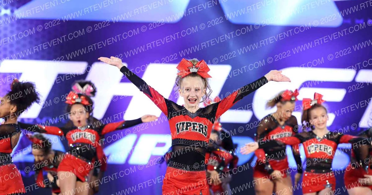 Stars Vipers Katy Queen Boas · Athletic Championship Houston Nationals DI DII