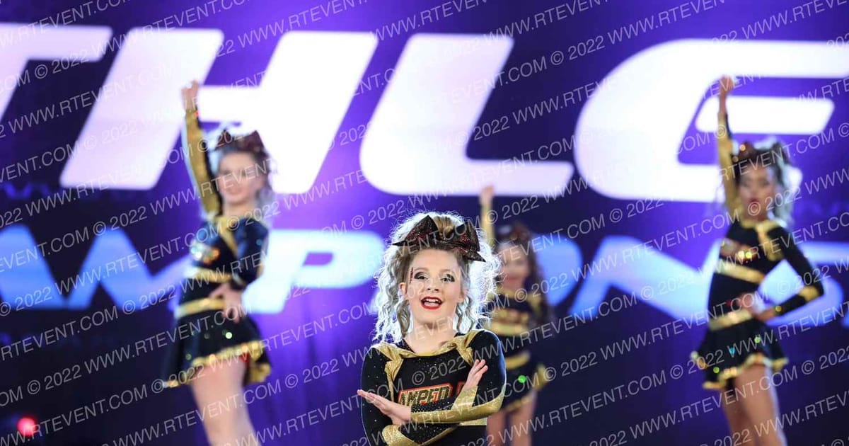 Amped Up Athletics INFERNO · Athletic Championship Houston Nationals DI DII