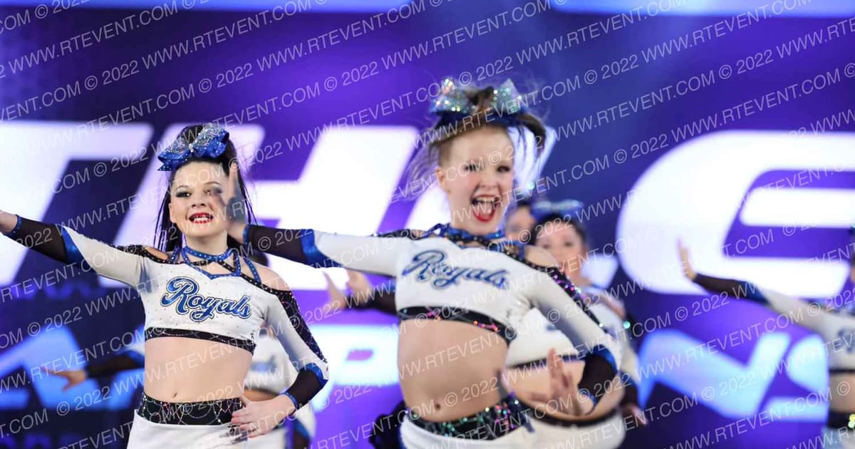 Texas Royals Cheer Reign · Athletic Championship Houston Nationals DI DII