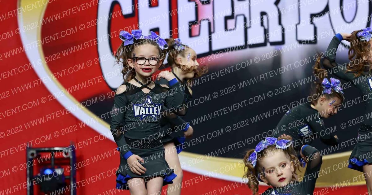 Ohio Valley All Stars Tiny Dazzles · Cheer Power Grand Nationals USE