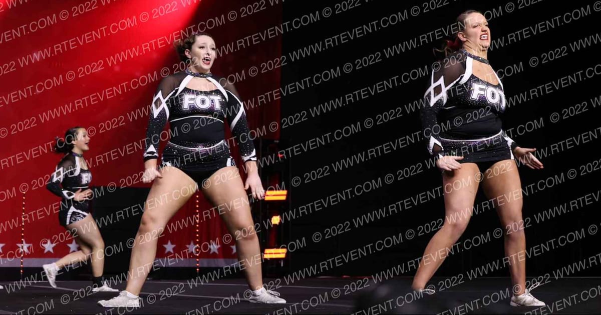 Flipping Out Tumbling Lady Luck · Cheer Power Grand Nationals USE