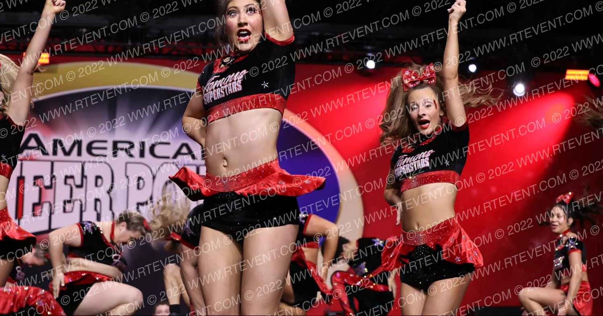Famous Superstars VANITY · Cheer Power Grand Nationals USE