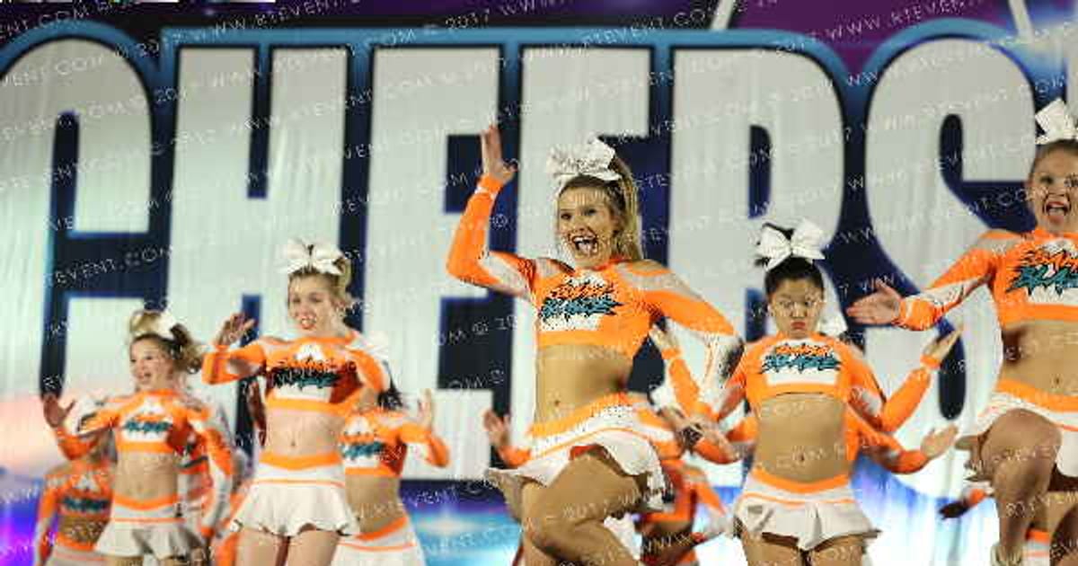 Bama Blaze Cheer Fire · Biloxi Classic DI DII