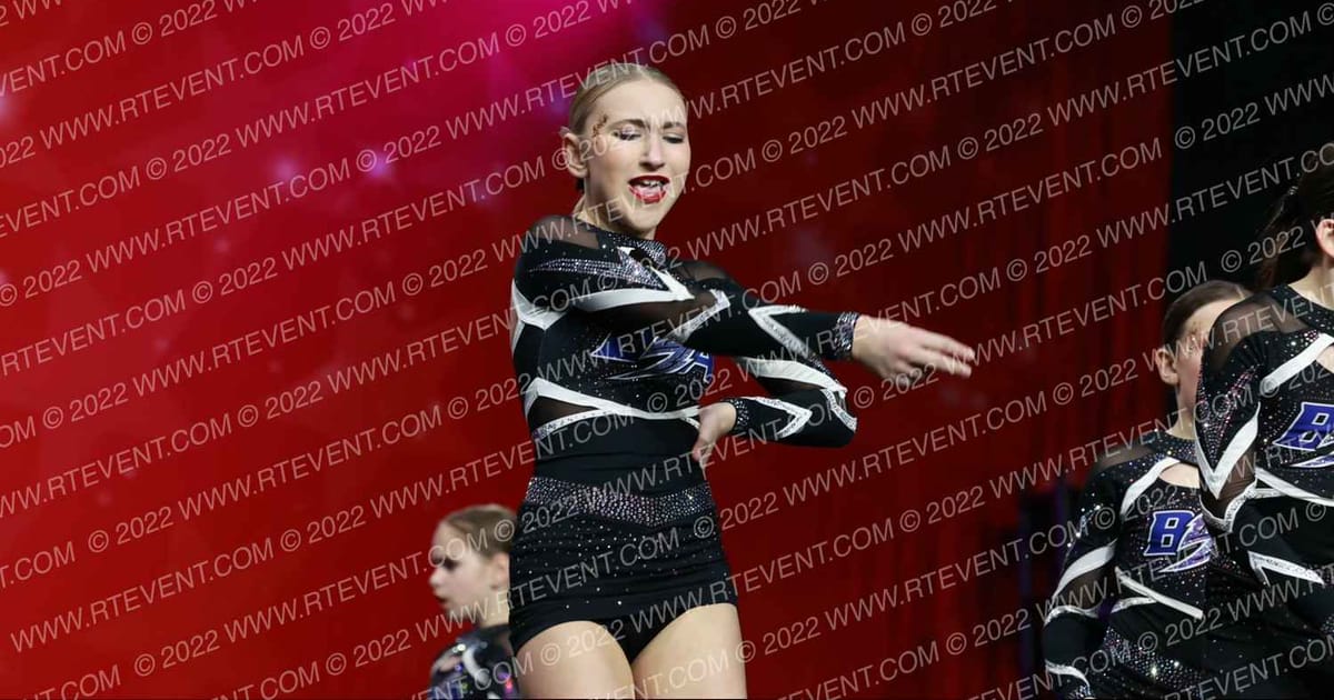 Blue Storm Athletics WEATHERGIRLS · Cheer Power Grand Nationals USE