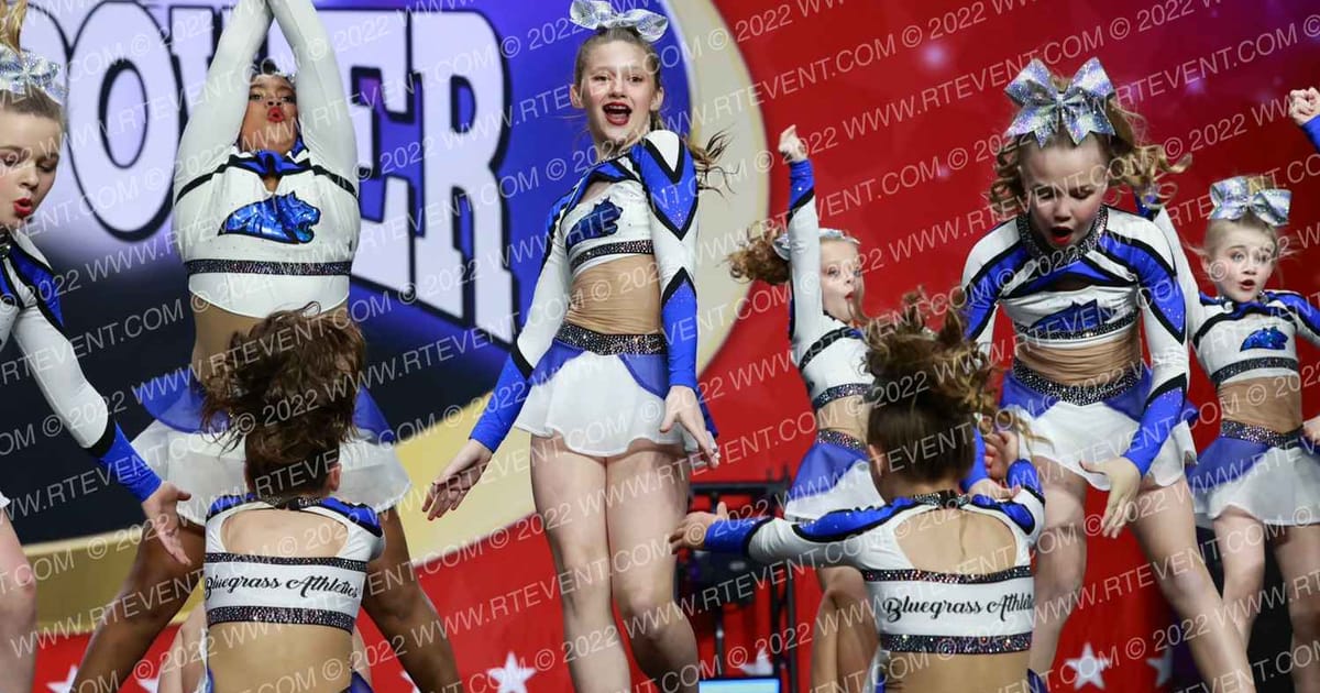 Bluegrass Athletics Black Ice · Cheer Power Grand Nationals USE