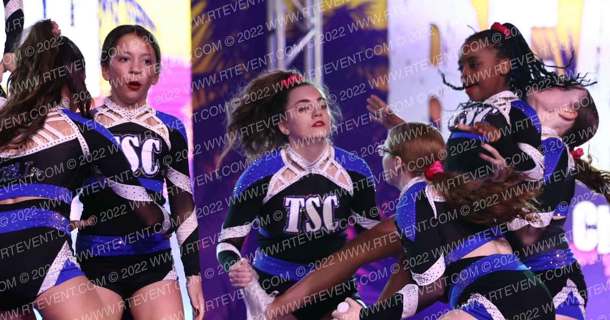 TSC All Stars Black Ice · ACDA Reach the Beach Grand Nationals AllStar DIDII USE