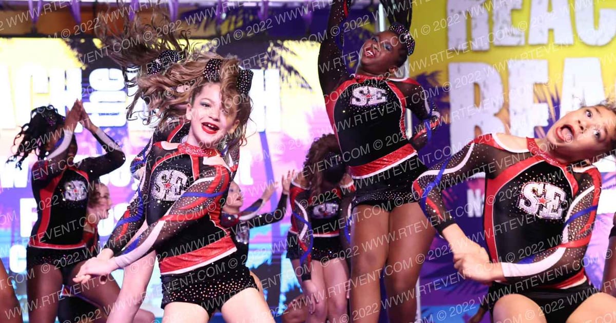 New Jersey Spirit Explosion FIRE · ACDA Reach the Beach Grand Nationals AllStar DIDII USE