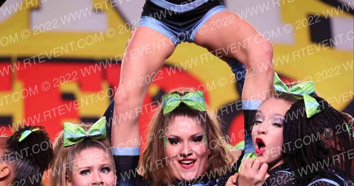 Black Widow Cheer Gym Venom · Nationals