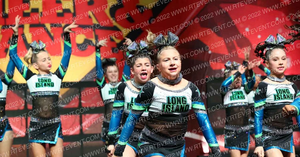 Long Island Cheer AQUA · Nationals