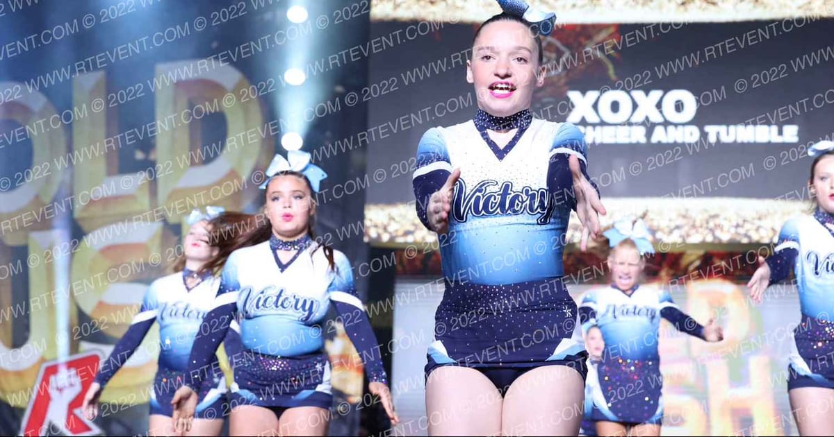 Victory Cheer and Tumble XOXO · Gold Rush Charlotte
