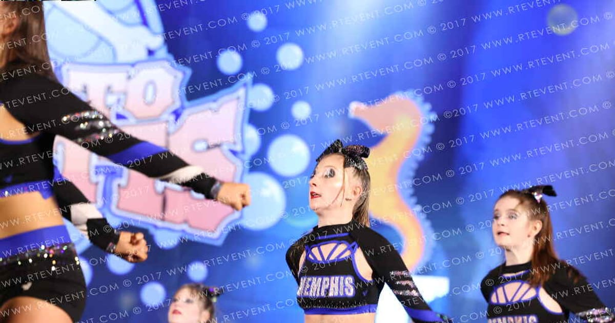 Memphis Cheer Black Smack · Return to Atlantis Memphis Showdown DI DII
