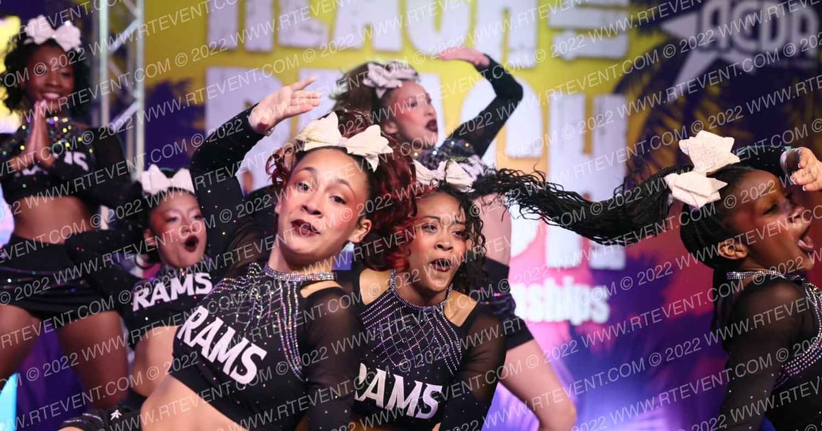 RAMS All Stars INFERNO · ACDA Reach the Beach Grand Nationals AllStar DIDII USE