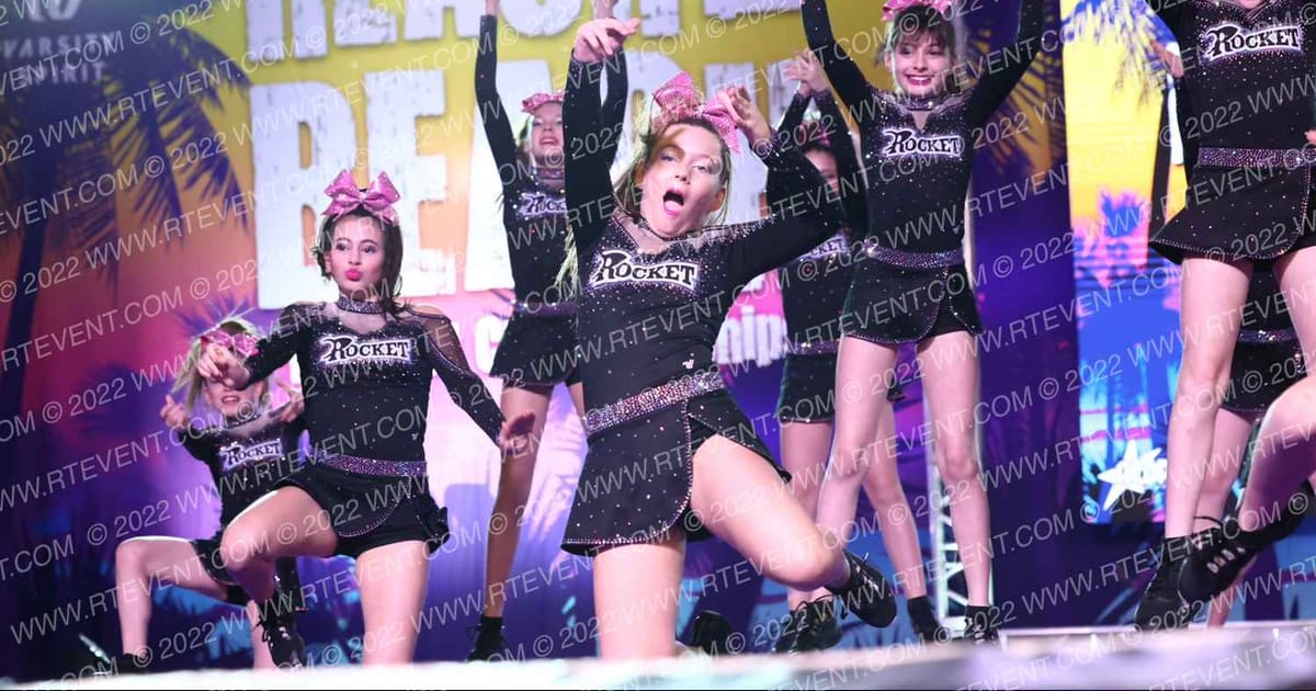 Rocket Cheer Stars · ACDA Reach the Beach Grand Nationals AllStar DIDII USE