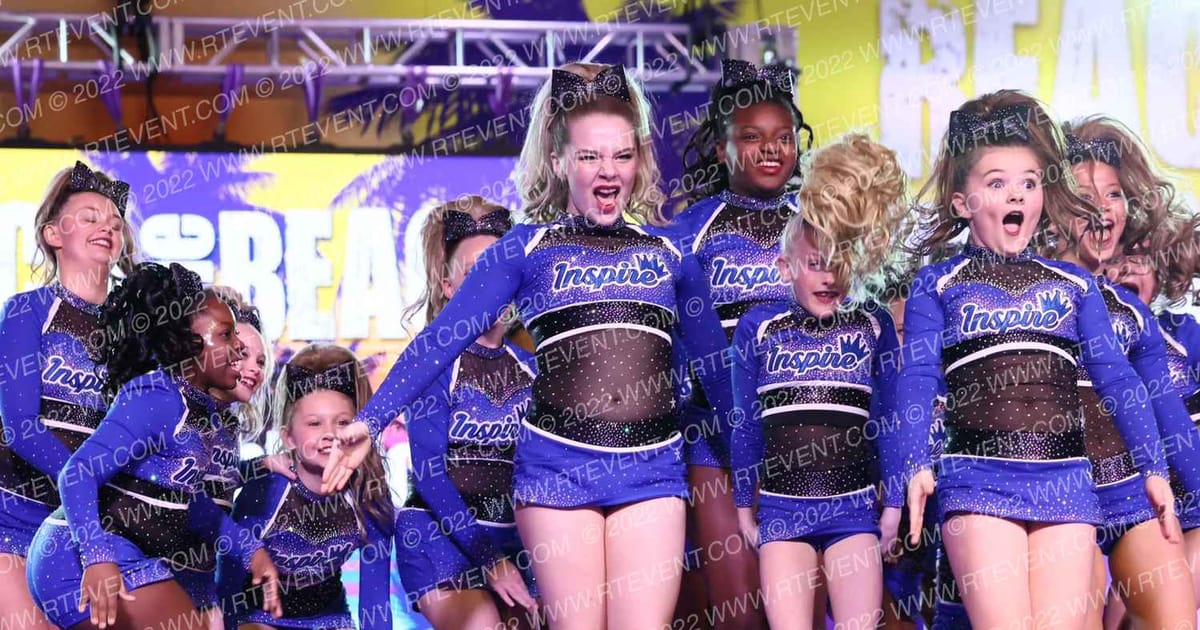 Inspire Athletics Reign · ACDA Reach the Beach Grand Nationals AllStar DIDII USE