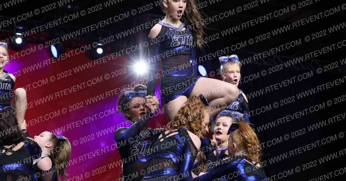 East Tennessee Cheer Throne Cats · Cheer Power Grand Nationals USE