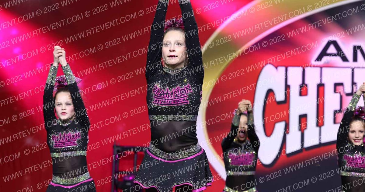 Champion Athletics Cheer and Dance Pink Reign · Cheer Power Grand Nationals USE