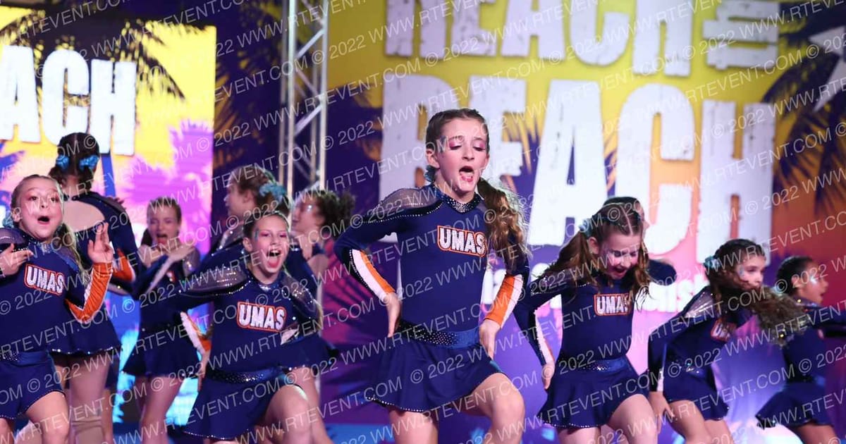 Upper Merion All Stars Turquoise · ACDA Reach the Beach Grand Nationals AllStar DIDII USE
