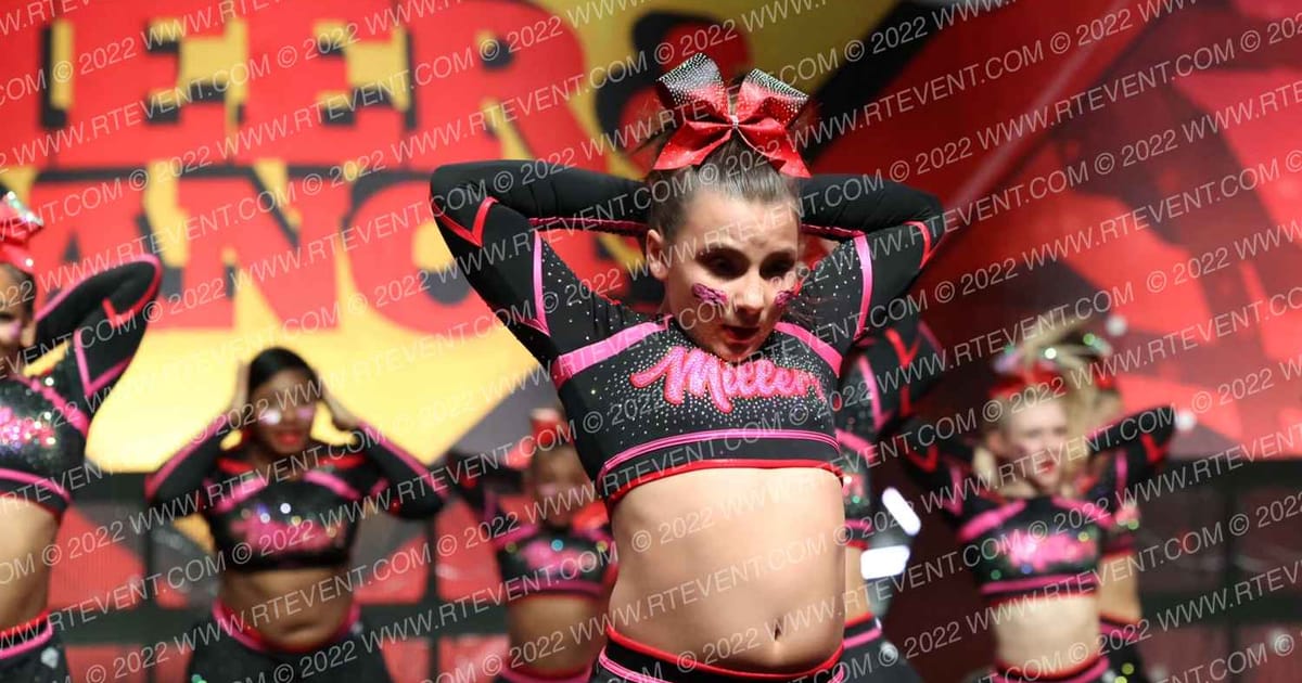 Miller's Cheer Stars Black Out · Nationals